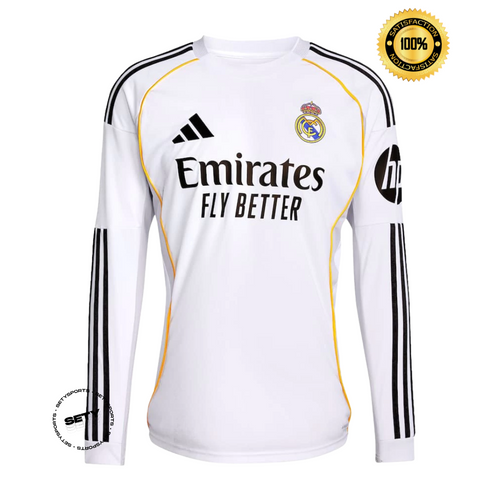 REAL MADRID I 25/26 HOMBRE (MANGA LARGA)