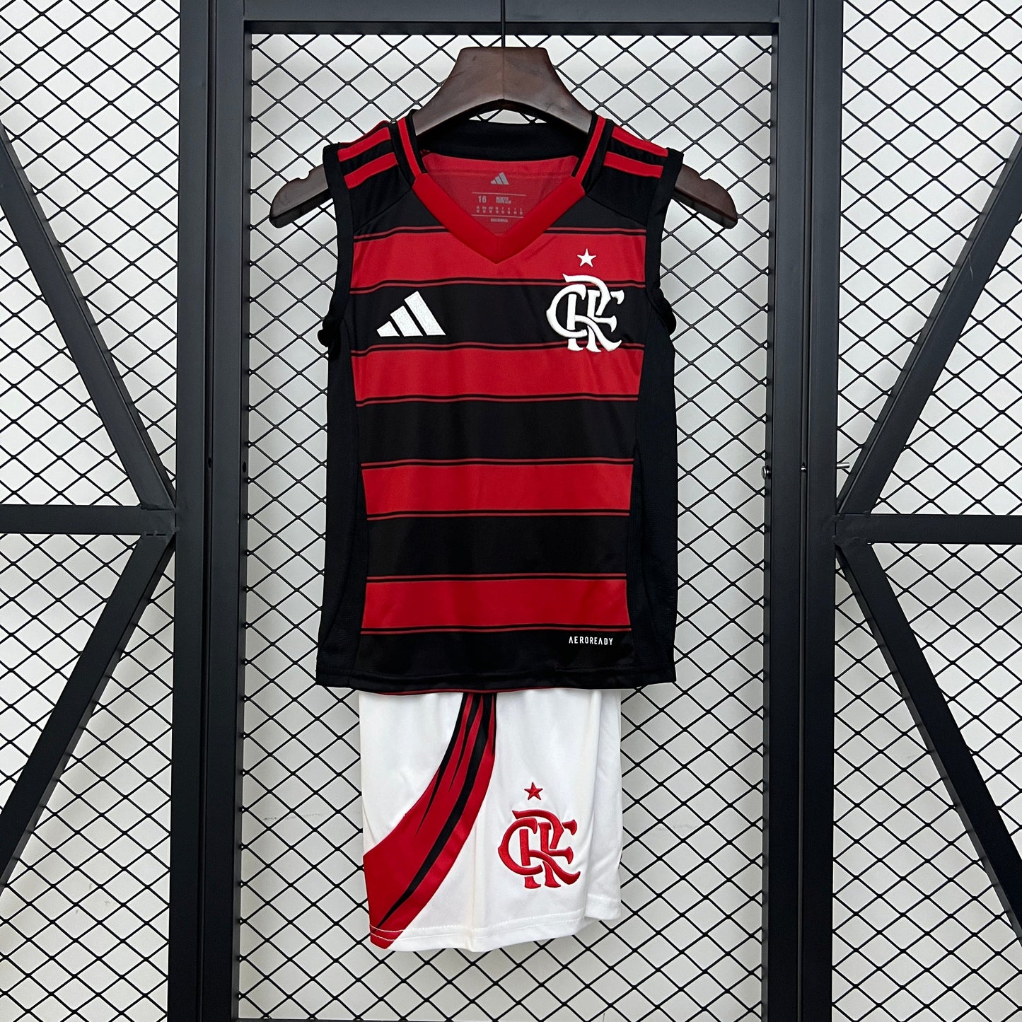 FLAMENGO I 25/26 CONJUNTO INFANTIL (MANGA CORTA)