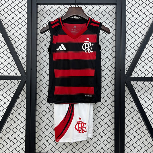 FLAMENGO I 25/26 CONJUNTO INFANTIL (MANGA CORTA)