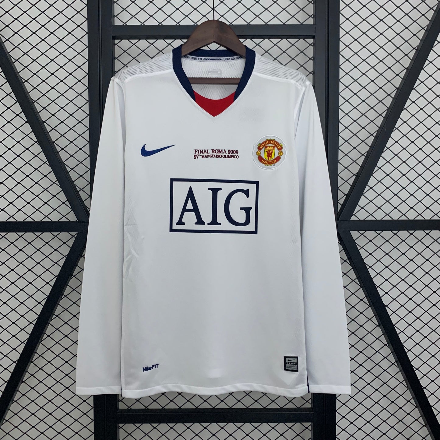 MANCHESTER UNITED II 08/09 HOMBRE (RETRO) MANGA LARGA